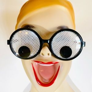 Pop Art googly eye festival novelty glasses